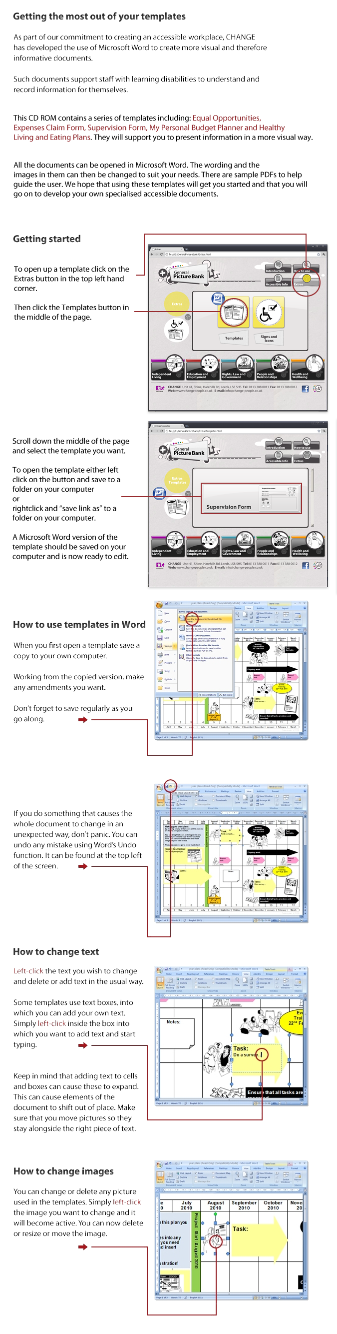 How to use Templates